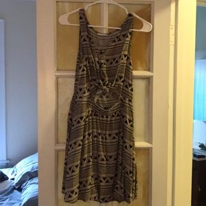 Tribal print dress